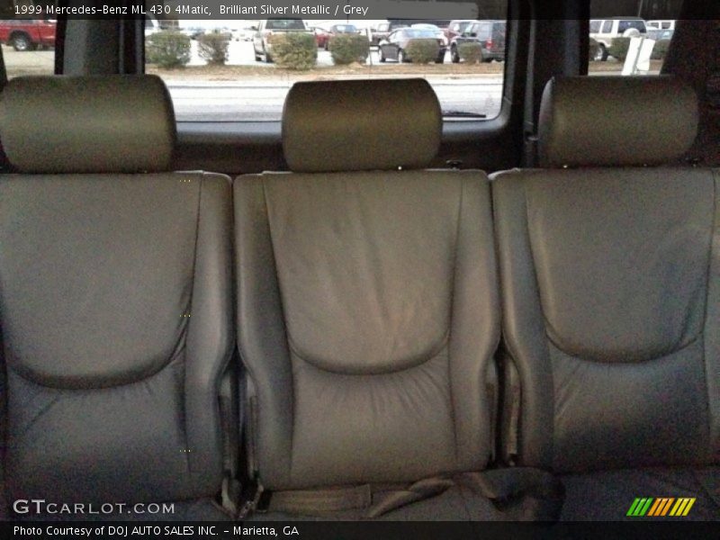 Brilliant Silver Metallic / Grey 1999 Mercedes-Benz ML 430 4Matic