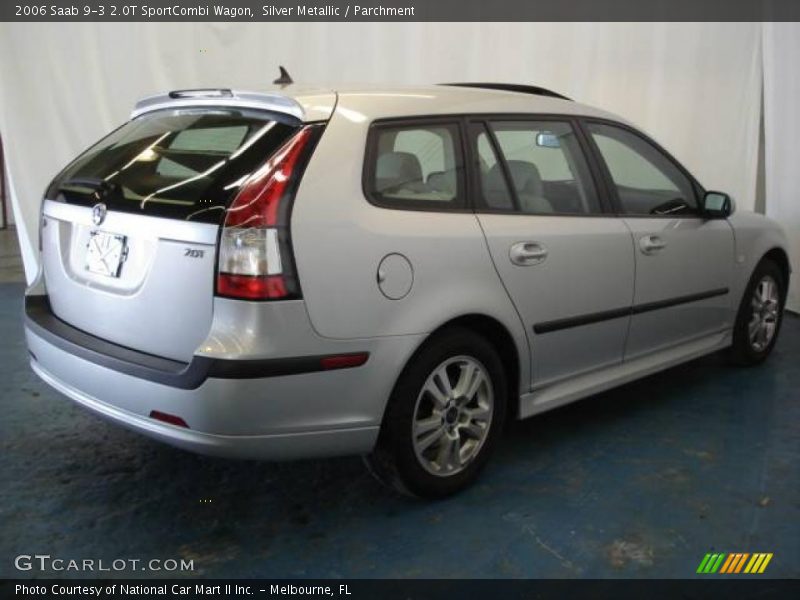 Silver Metallic / Parchment 2006 Saab 9-3 2.0T SportCombi Wagon