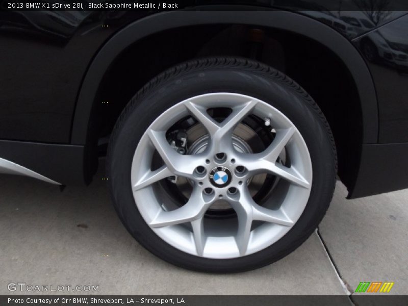 Black Sapphire Metallic / Black 2013 BMW X1 sDrive 28i