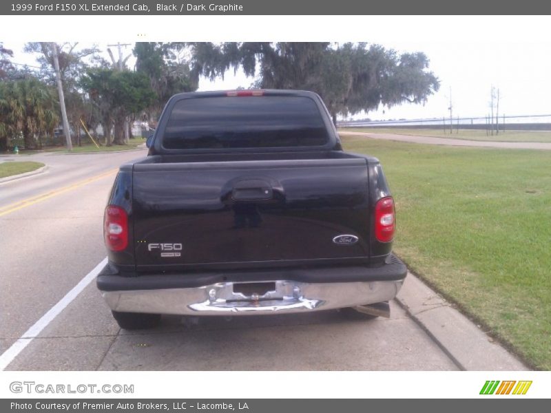 Black / Dark Graphite 1999 Ford F150 XL Extended Cab