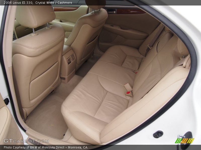 Rear Seat of 2006 ES 330