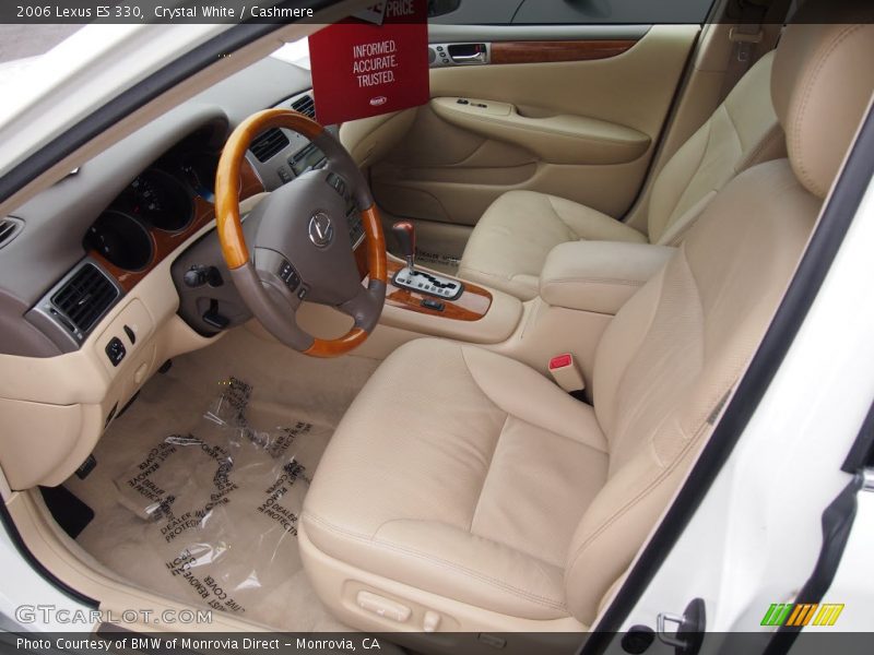 Front Seat of 2006 ES 330