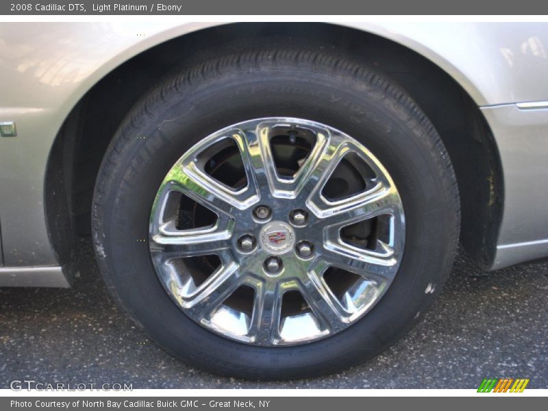 Light Platinum / Ebony 2008 Cadillac DTS