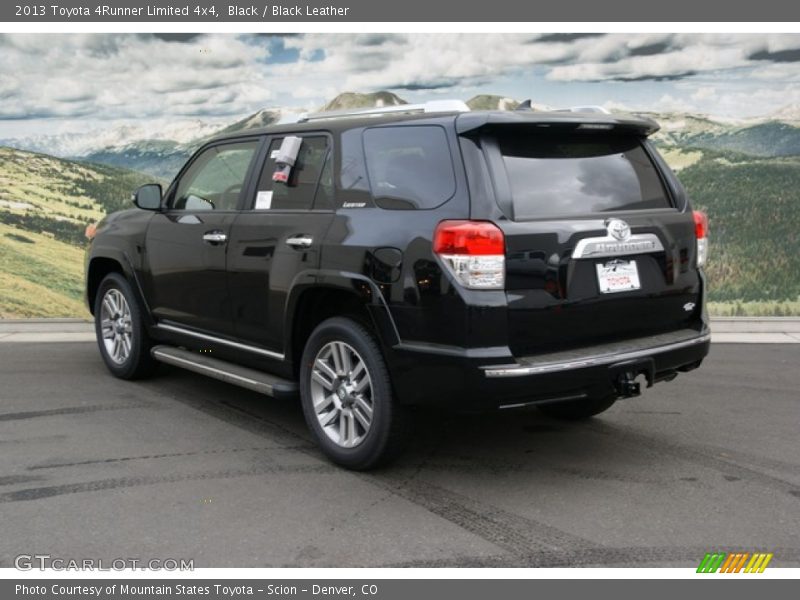 Black / Black Leather 2013 Toyota 4Runner Limited 4x4