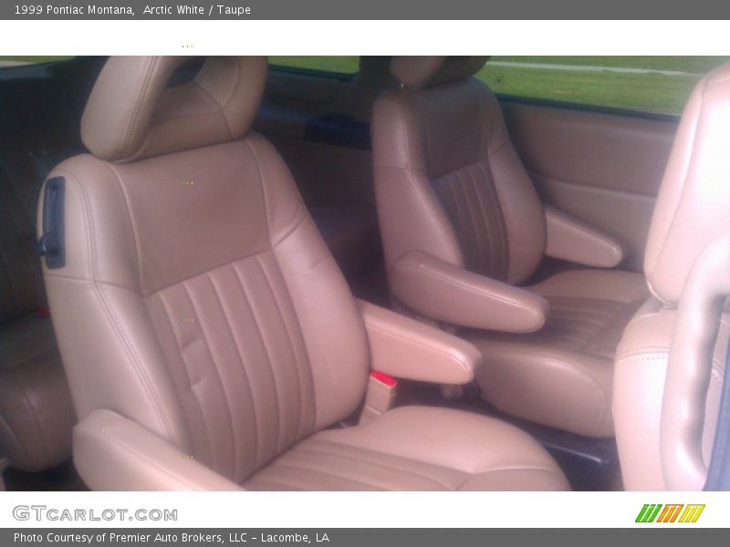 Arctic White / Taupe 1999 Pontiac Montana