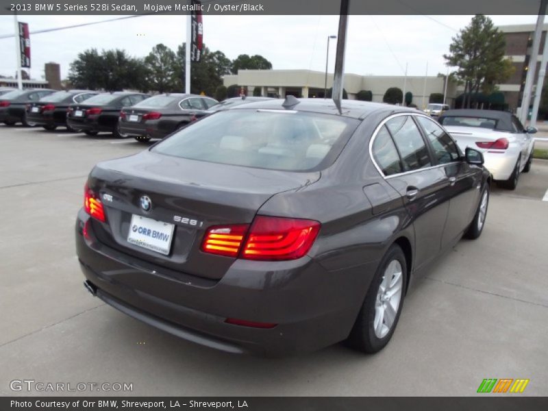 Mojave Metallic / Oyster/Black 2013 BMW 5 Series 528i Sedan