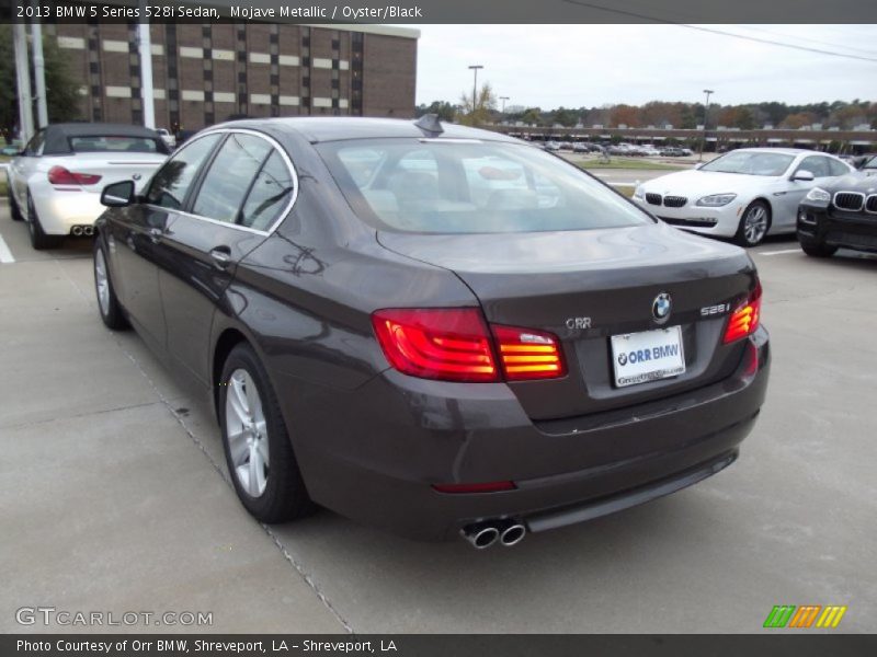 Mojave Metallic / Oyster/Black 2013 BMW 5 Series 528i Sedan