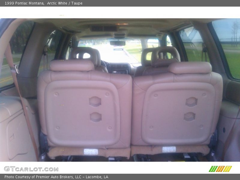Arctic White / Taupe 1999 Pontiac Montana