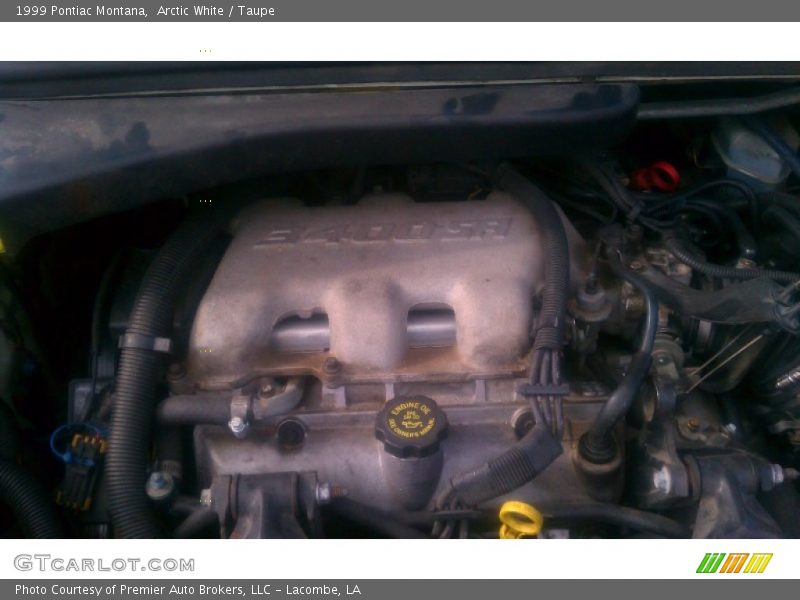 Arctic White / Taupe 1999 Pontiac Montana