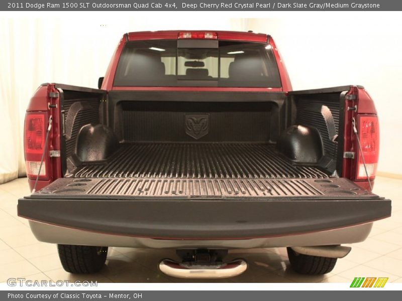  2011 Ram 1500 SLT Outdoorsman Quad Cab 4x4 Trunk