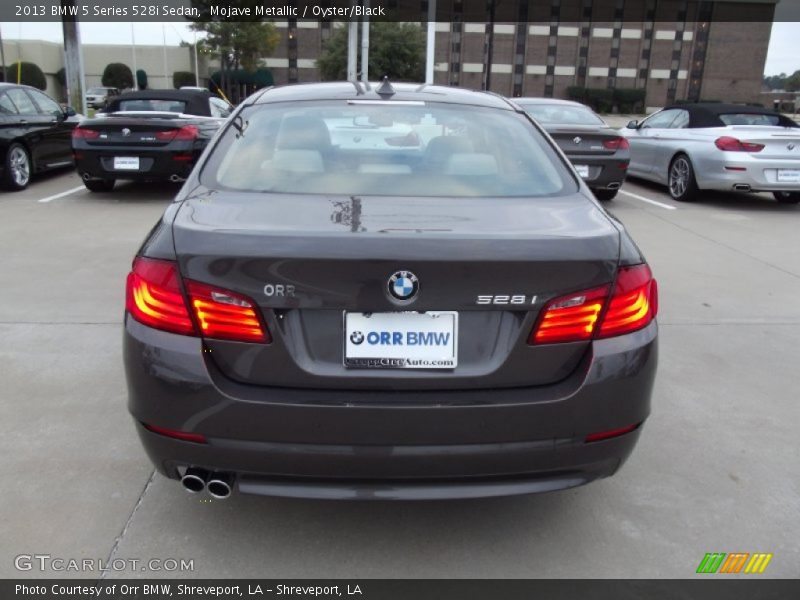 Mojave Metallic / Oyster/Black 2013 BMW 5 Series 528i Sedan