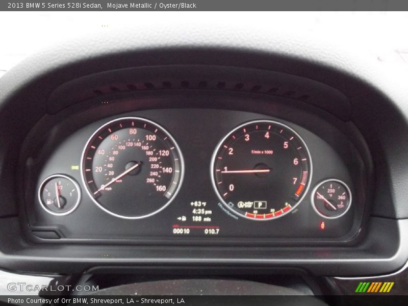 Mojave Metallic / Oyster/Black 2013 BMW 5 Series 528i Sedan