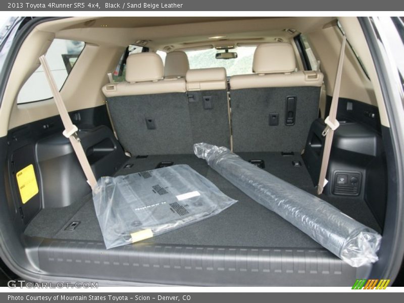 Black / Sand Beige Leather 2013 Toyota 4Runner SR5 4x4