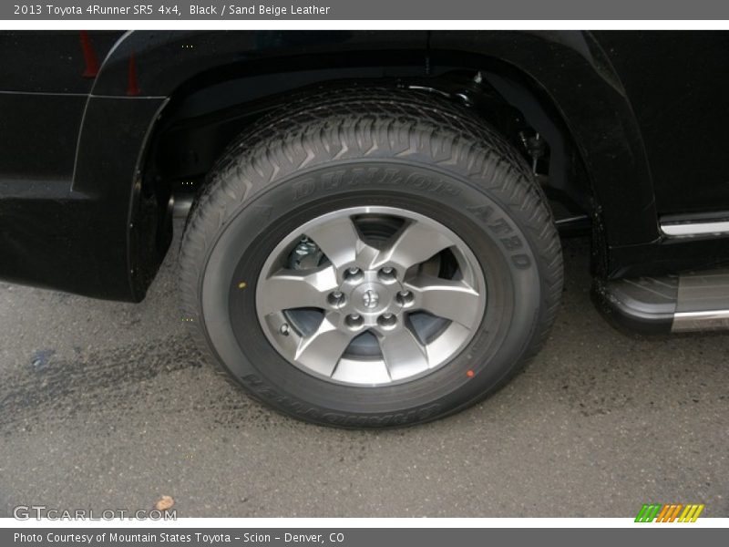 Black / Sand Beige Leather 2013 Toyota 4Runner SR5 4x4