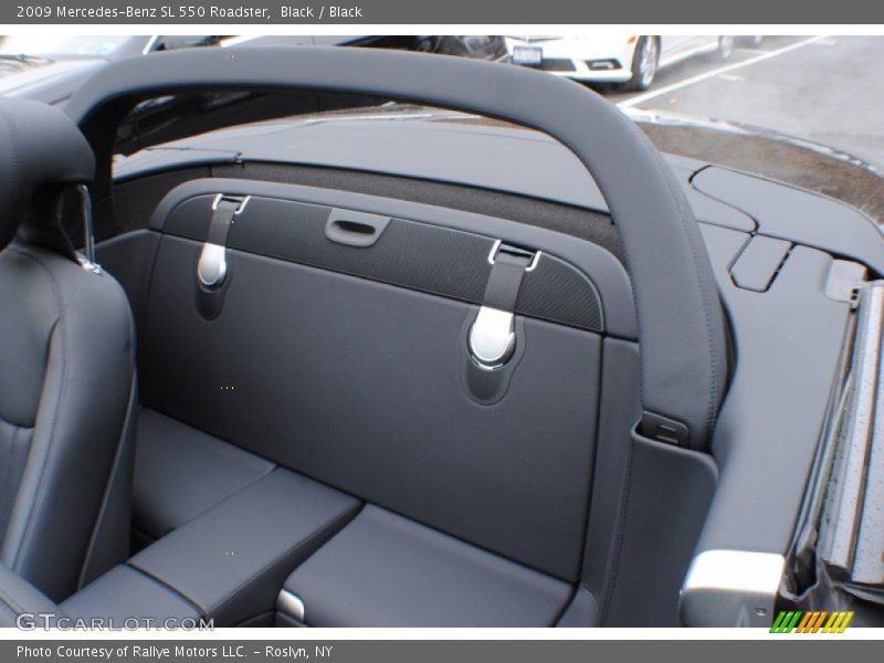 Black / Black 2009 Mercedes-Benz SL 550 Roadster