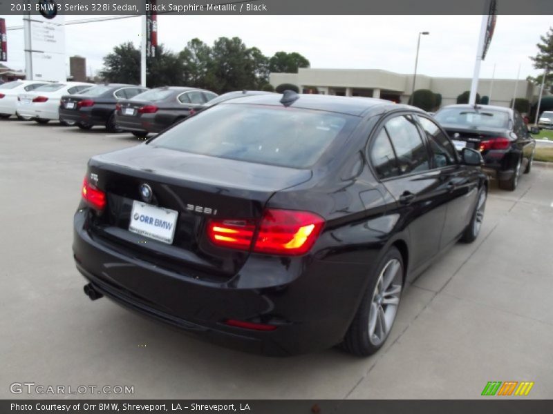 Black Sapphire Metallic / Black 2013 BMW 3 Series 328i Sedan