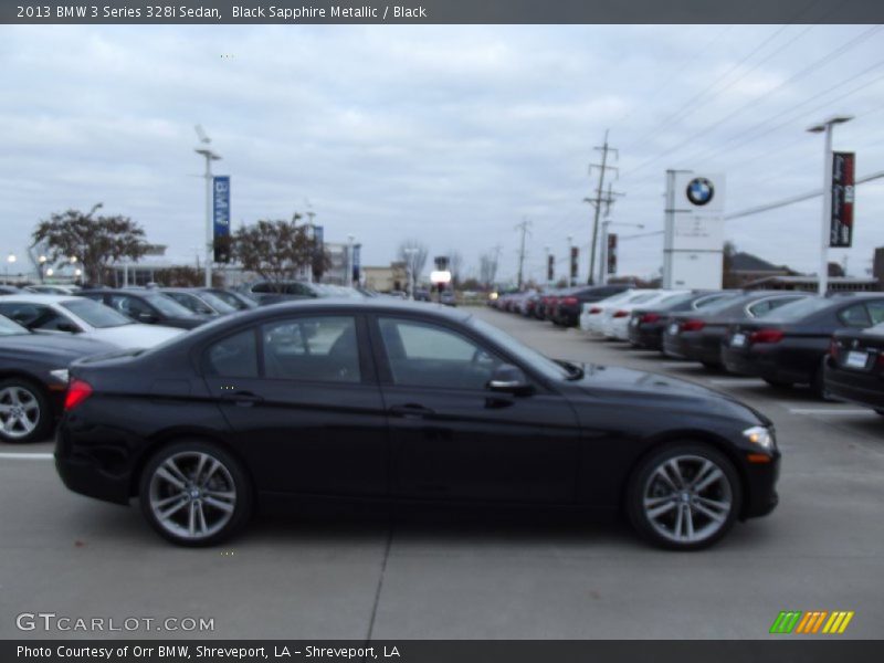 Black Sapphire Metallic / Black 2013 BMW 3 Series 328i Sedan