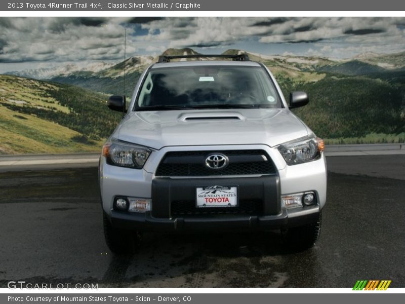 Classic Silver Metallic / Graphite 2013 Toyota 4Runner Trail 4x4