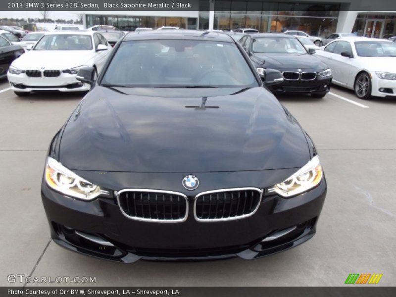 Black Sapphire Metallic / Black 2013 BMW 3 Series 328i Sedan