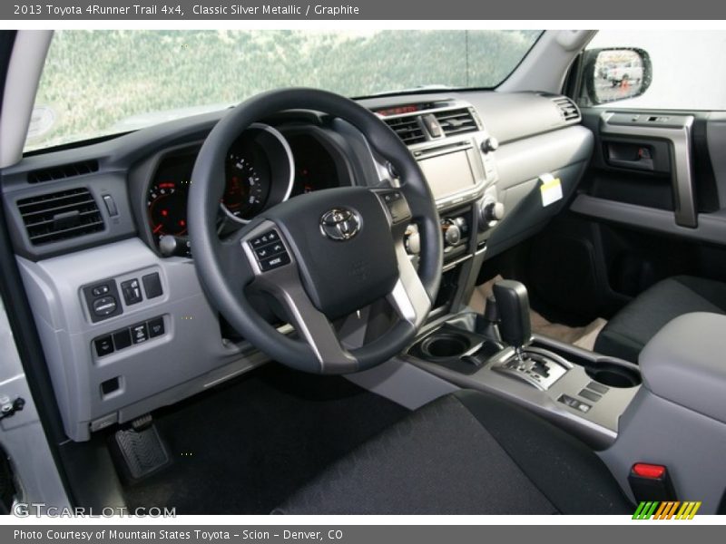Classic Silver Metallic / Graphite 2013 Toyota 4Runner Trail 4x4