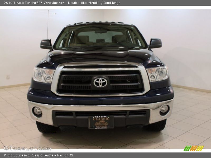 Nautical Blue Metallic / Sand Beige 2010 Toyota Tundra SR5 CrewMax 4x4