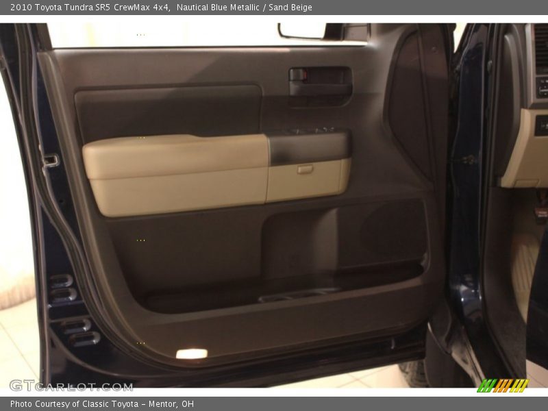 Nautical Blue Metallic / Sand Beige 2010 Toyota Tundra SR5 CrewMax 4x4