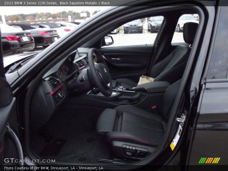 Black Sapphire Metallic / Black 2013 BMW 3 Series 328i Sedan