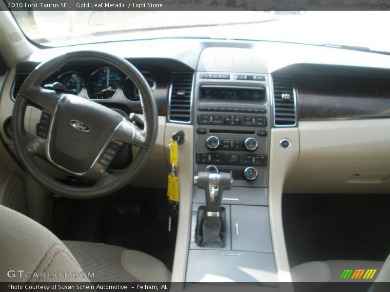 Gold Leaf Metallic / Light Stone 2010 Ford Taurus SEL