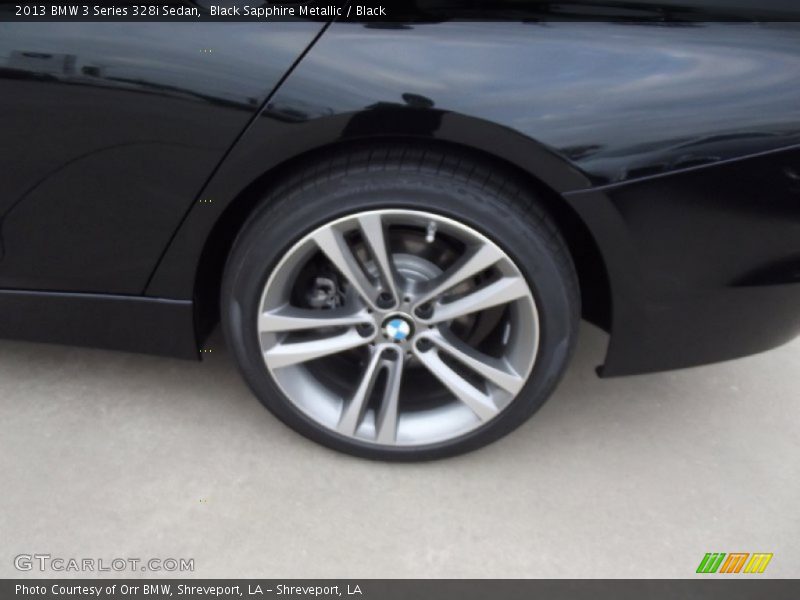 Black Sapphire Metallic / Black 2013 BMW 3 Series 328i Sedan