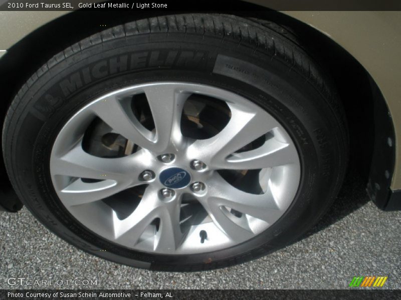 Gold Leaf Metallic / Light Stone 2010 Ford Taurus SEL