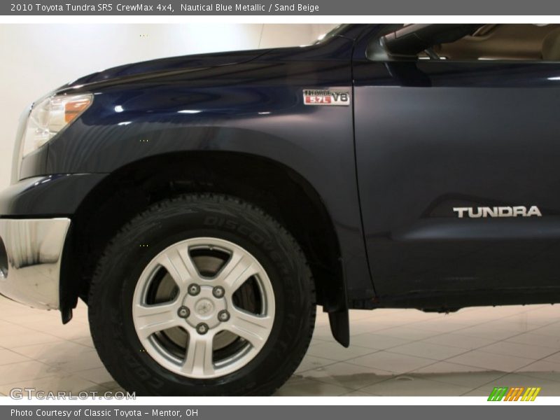 Nautical Blue Metallic / Sand Beige 2010 Toyota Tundra SR5 CrewMax 4x4