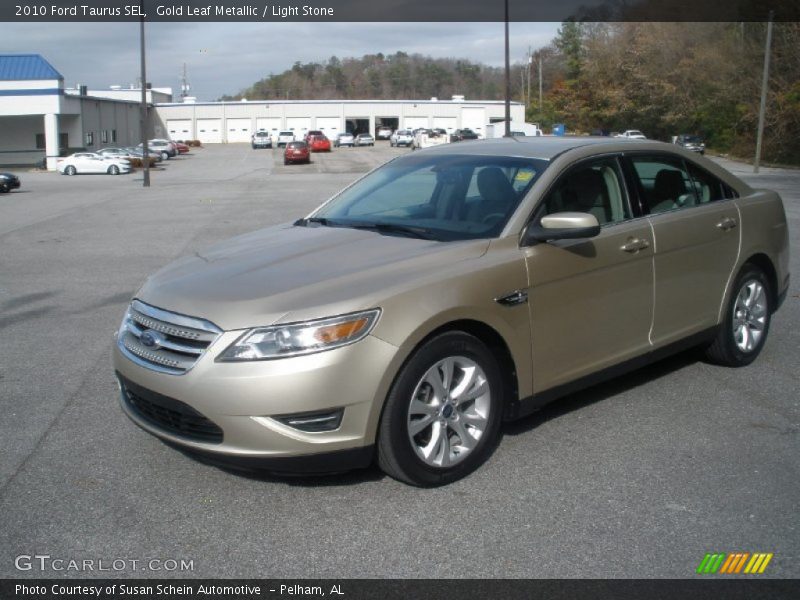 Gold Leaf Metallic / Light Stone 2010 Ford Taurus SEL