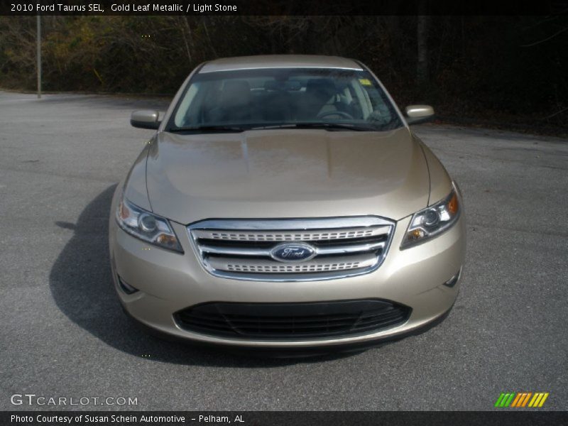 Gold Leaf Metallic / Light Stone 2010 Ford Taurus SEL