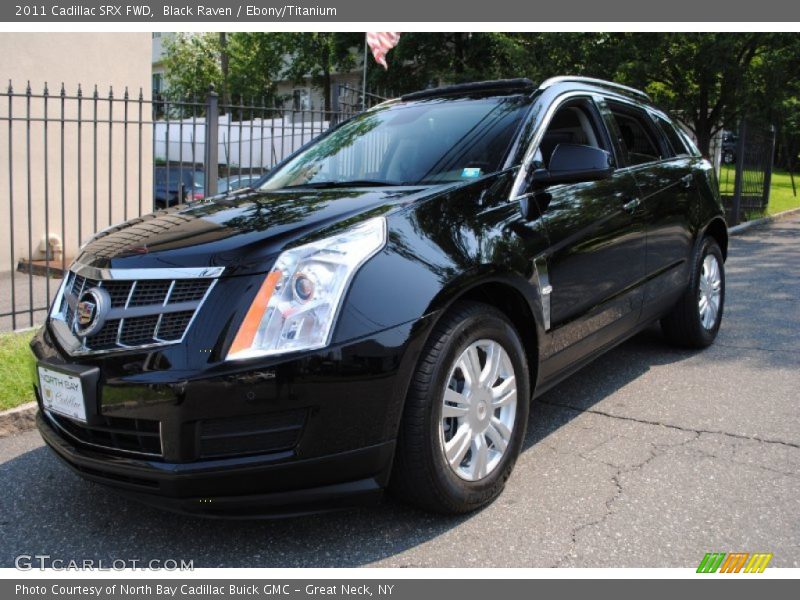 Black Raven / Ebony/Titanium 2011 Cadillac SRX FWD