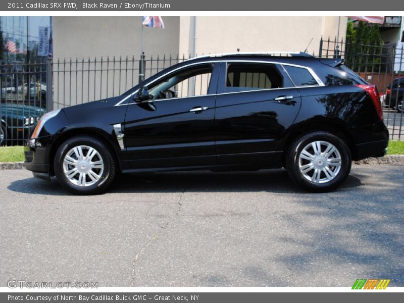 Black Raven / Ebony/Titanium 2011 Cadillac SRX FWD