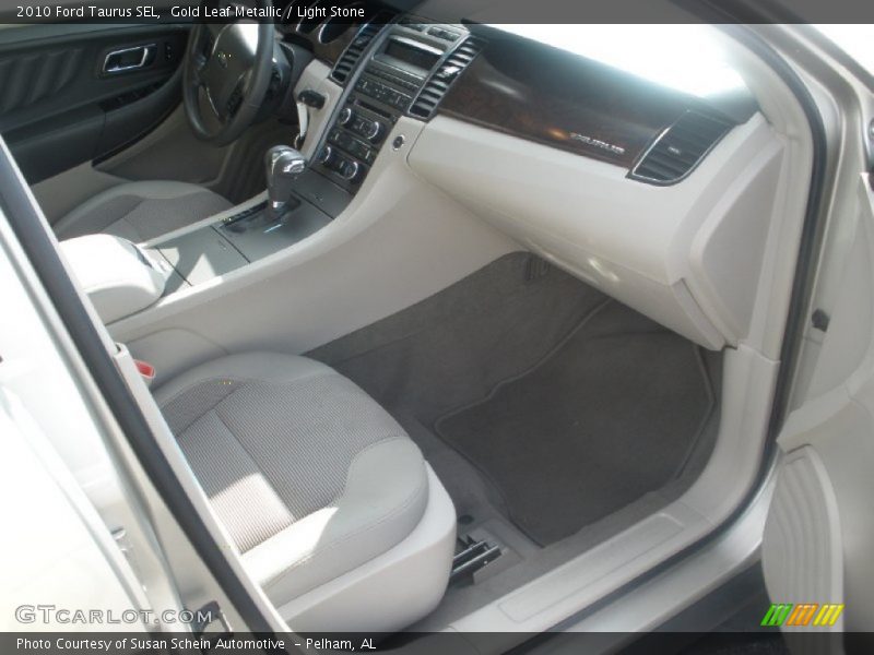 Gold Leaf Metallic / Light Stone 2010 Ford Taurus SEL
