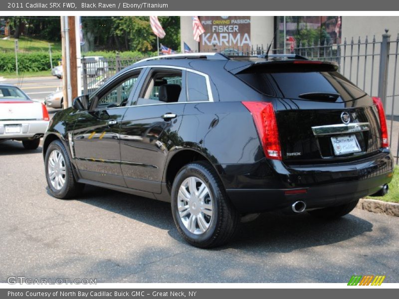 Black Raven / Ebony/Titanium 2011 Cadillac SRX FWD