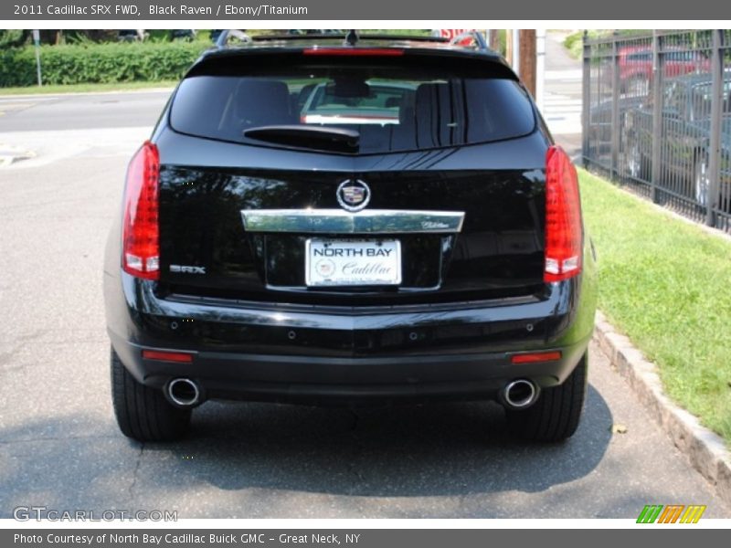 Black Raven / Ebony/Titanium 2011 Cadillac SRX FWD