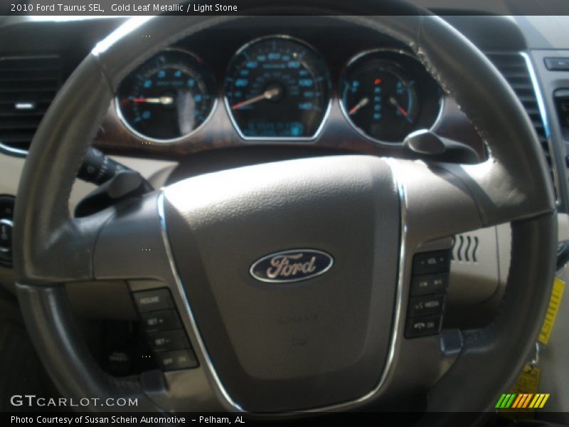 Gold Leaf Metallic / Light Stone 2010 Ford Taurus SEL