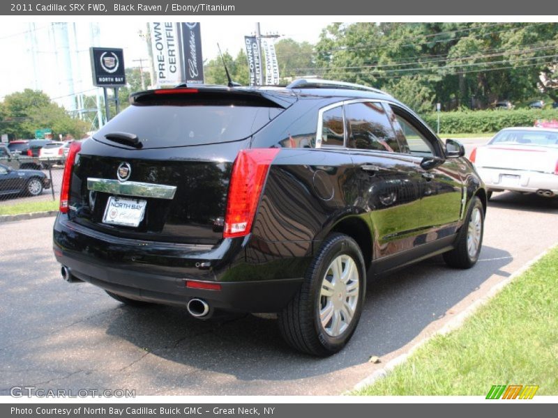 Black Raven / Ebony/Titanium 2011 Cadillac SRX FWD