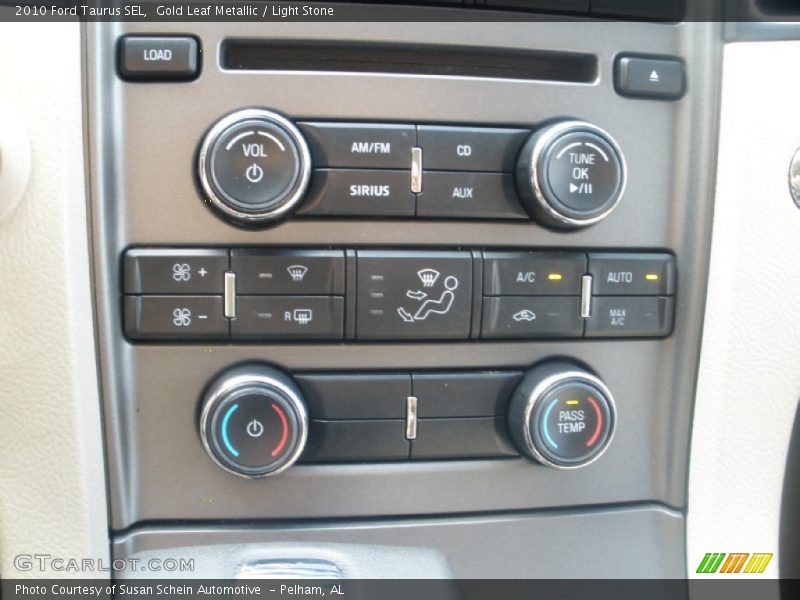 Gold Leaf Metallic / Light Stone 2010 Ford Taurus SEL