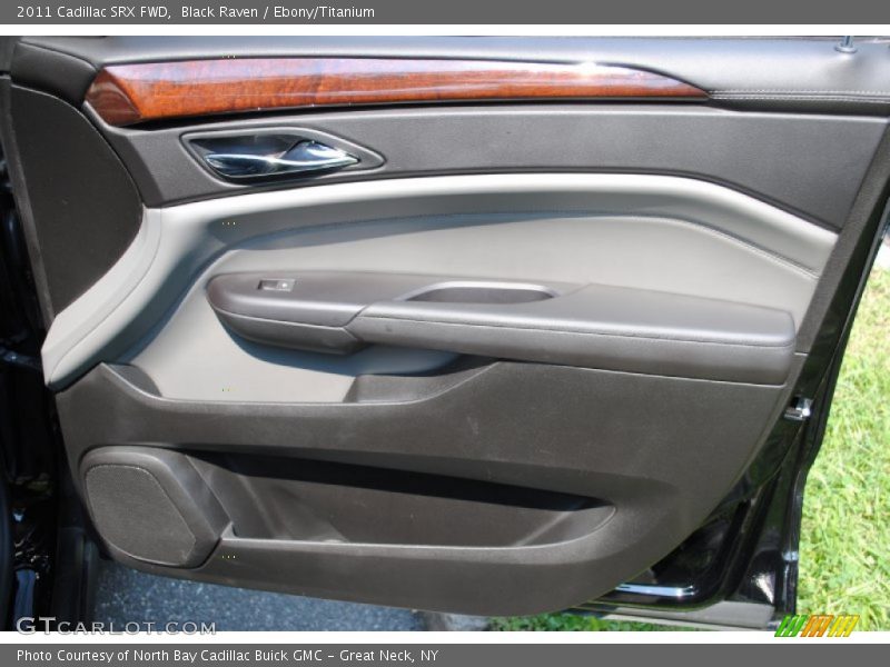 Black Raven / Ebony/Titanium 2011 Cadillac SRX FWD