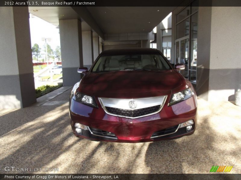 Basque Red Pearl / Parchment 2012 Acura TL 3.5