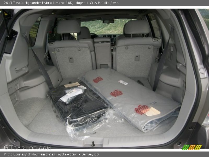  2013 Highlander Hybrid Limited 4WD Trunk