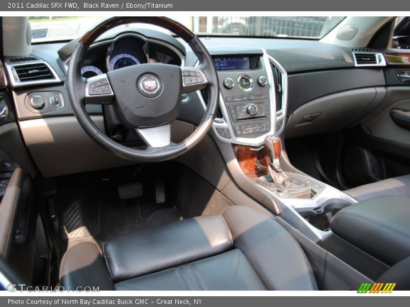 Black Raven / Ebony/Titanium 2011 Cadillac SRX FWD