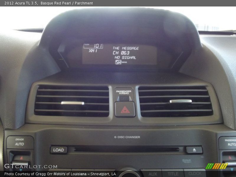 Basque Red Pearl / Parchment 2012 Acura TL 3.5