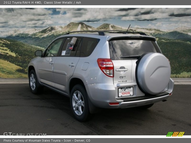 Classic Silver Metallic / Ash 2012 Toyota RAV4 I4 4WD
