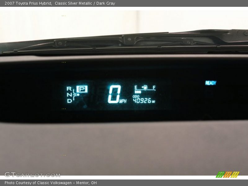 Classic Silver Metallic / Dark Gray 2007 Toyota Prius Hybrid
