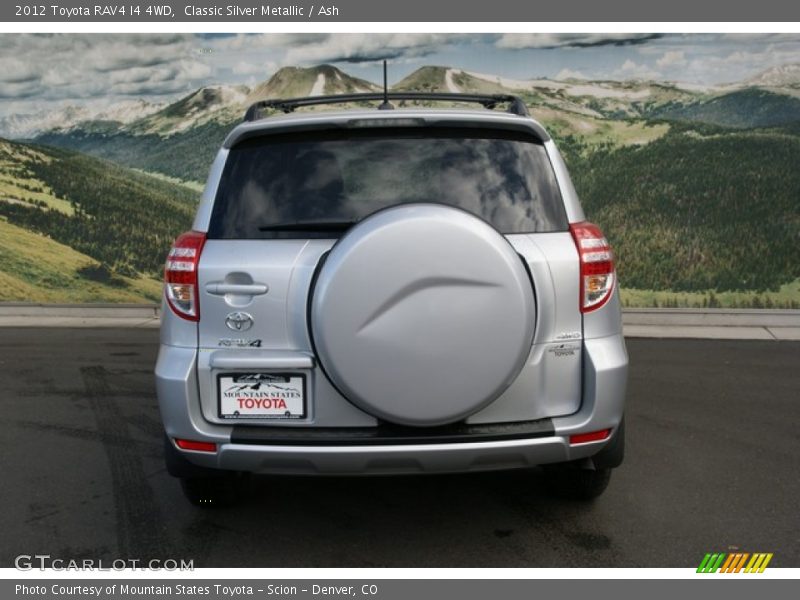 Classic Silver Metallic / Ash 2012 Toyota RAV4 I4 4WD