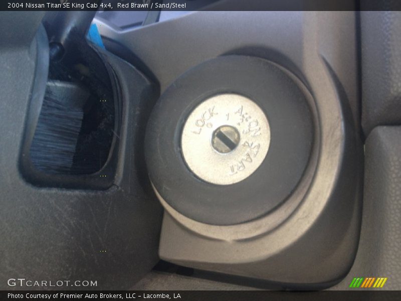 Red Brawn / Sand/Steel 2004 Nissan Titan SE King Cab 4x4